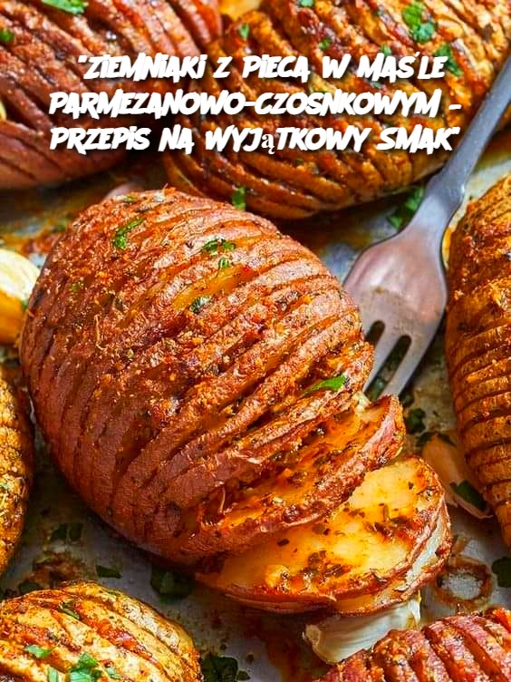 "Ziemniaki z Pieca w Maśle Parmezanowo-Czosnkowym – Przepis na Wyjątkowy Smak"