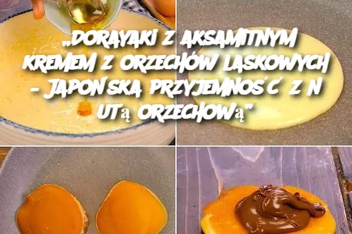 „Dorayaki z aksamitnym kremem z orzechów laskowych – Japońska przyjemność z nutą orzechową”