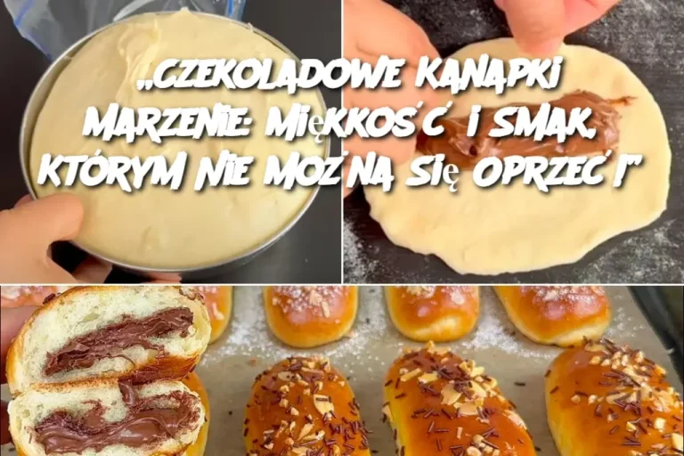 „Czekoladowe Kanapki Marzenie: Miękkość i Smak, Którym Nie Można Się Oprzeć!”