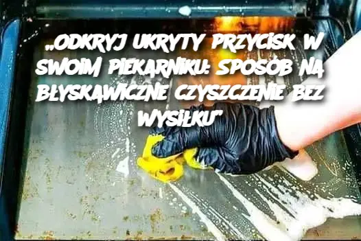 „Odkryj ukryty przycisk w swoim piekarniku: Sposób na błyskawiczne czyszczenie bez wysiłku”