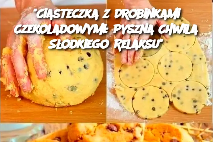 “Ciasteczka z Drobinkami Czekoladowymi: Pyszna Chwila Słodkiego Relaksu”