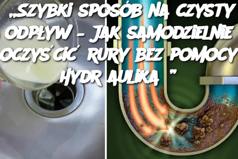 „Szybki sposób na czysty odpływ – Jak samodzielnie oczyścić rury bez pomocy hydraulika?”