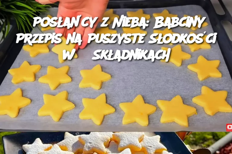 Posłańcy z Nieba: Babciny Przepis na Puszyste Słodkości w 3 Składnikach