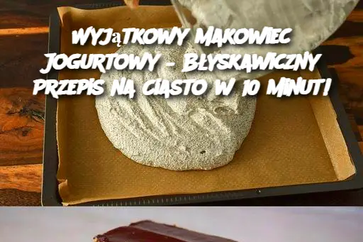 Wyjątkowy Makowiec Jogurtowy – Błyskawiczny Przepis na Ciasto w 10 Minut!