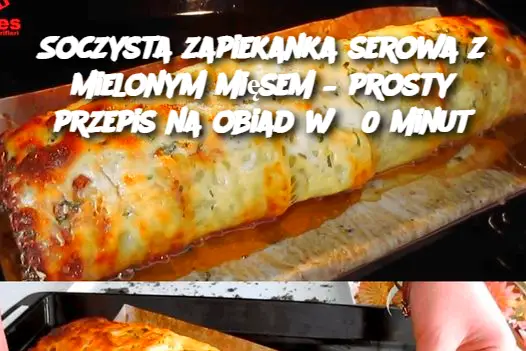 Soczysta zapiekanka serowa z mielonym mięsem – prosty przepis na obiad w 30 minut