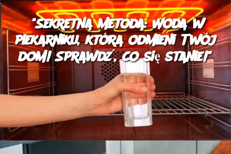 “Sekretna metoda: Woda w piekarniku, która odmieni Twój dom! Sprawdź, co się stanie!”