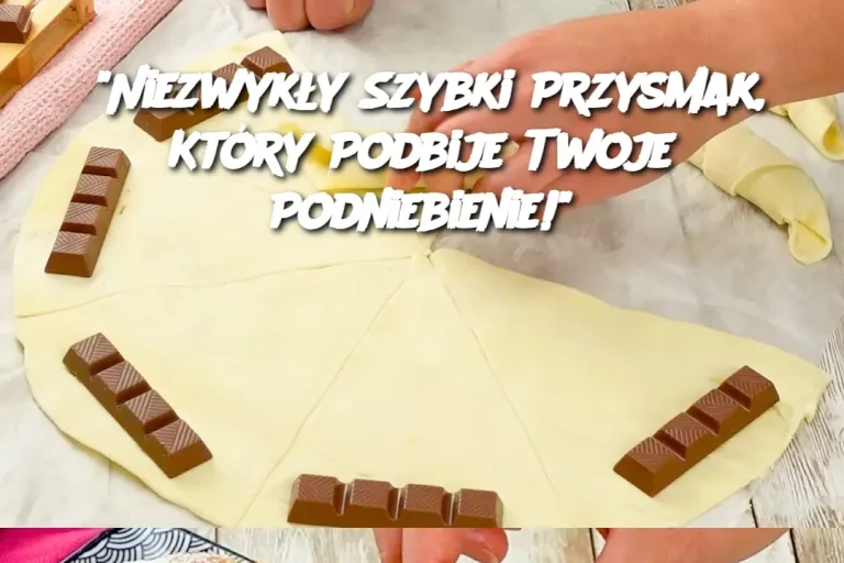 “Niezwykły Szybki Przysmak, Który Podbije Twoje Podniebienie!”