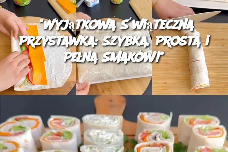 “Wyjątkowa Świąteczna Przystawka: Szybka, Prosta i Pełna Smaków!”