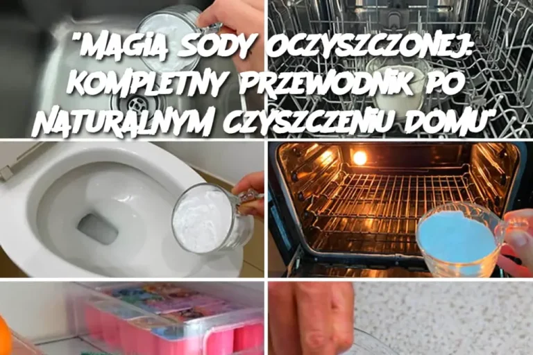 “Magia Sody Oczyszczonej: Kompletny Przewodnik po Naturalnym Czyszczeniu Domu”