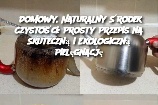 Przepis na Potężny Naturalny Środek Czystości: Bez Szorowania, Tylko Efektywność!