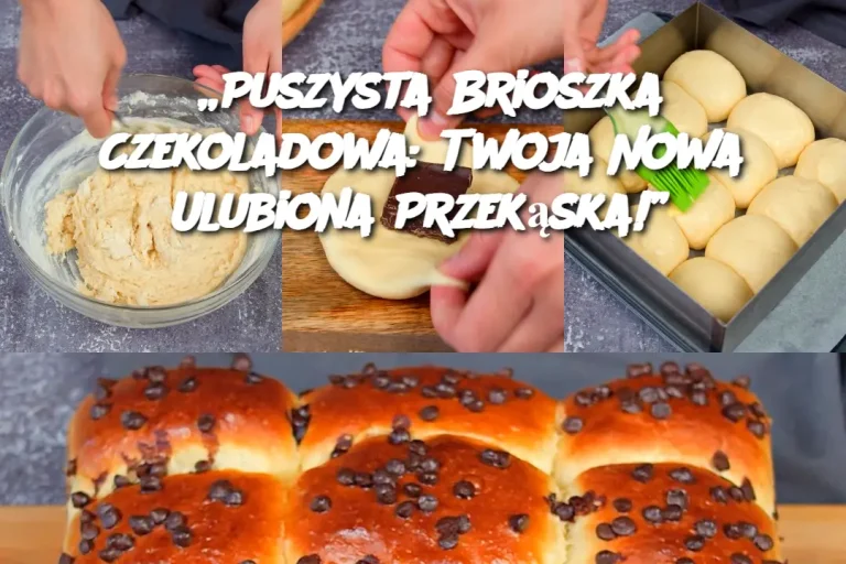 „Puszysta Brioszka Czekoladowa: Twoja Nowa Ulubiona Przekąska!”