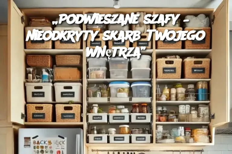 „Podwieszane szafy – nieodkryty skarb Twojego wnętrza”