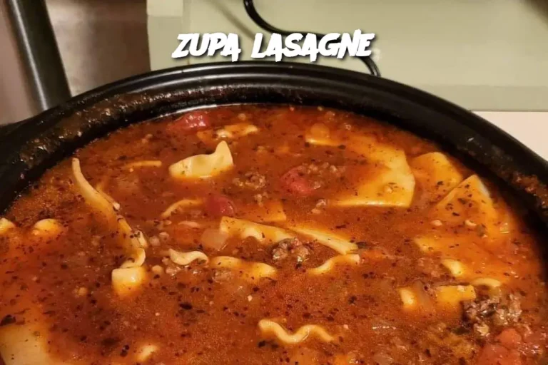 Zupa lasagne