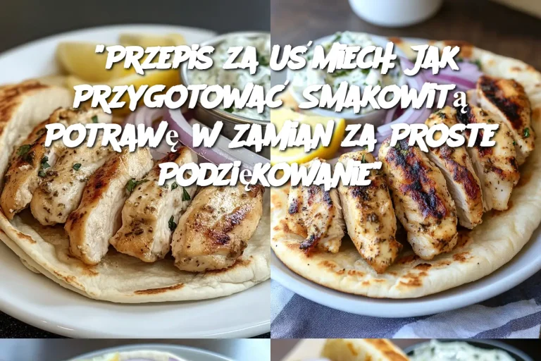 “Przepis za Uśmiech: Jak Przygotować Smakowitą Potrawę w Zamian za Proste Podziękowanie”