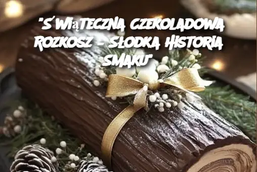 “Świąteczna Czekoladowa Rozkosz – Słodka Historia Smaku”