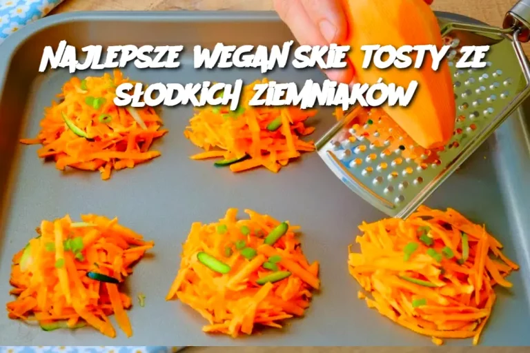 Najlepsze wegańskie tosty ze słodkich ziemniaków