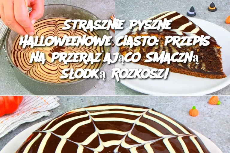 Strasznie Pyszne Halloweenowe Ciasto: Przepis na Przerażająco Smaczną Słodką Rozkosz!