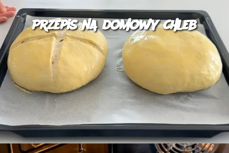 Przepis na domowy chleb