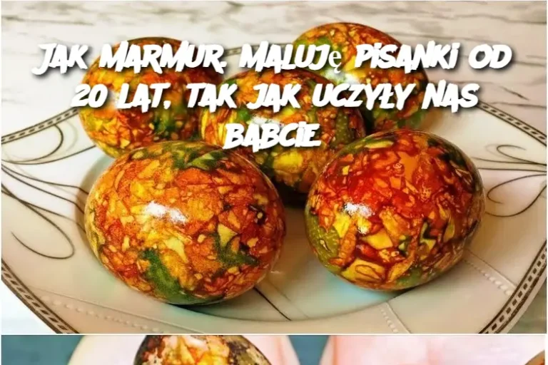 Jak marmur. Maluję pisanki od 20 lat, tak jak uczyły nas babcie.