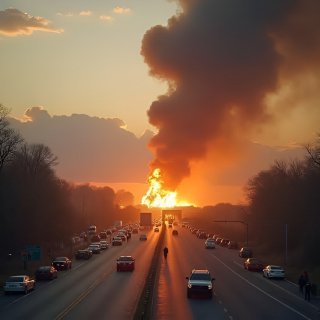 Große Flammen, aber Sie werden nicht glauben, was da brennt…!