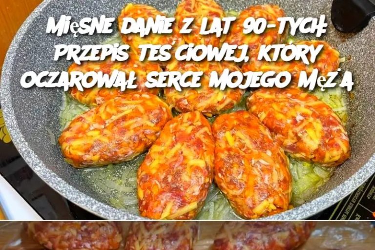 Mięsne danie z lat 90-tych: Przepis teściowej, który oczarował serce mojego męża