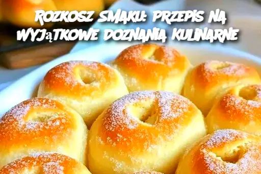 Rozkosz Smaku: Przepis na Wyjątkowe Doznania Kulinarne