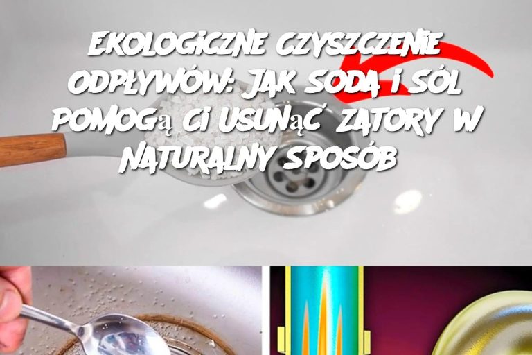 Ekologiczne Czyszczenie Odpływów: Jak Soda i Sól Pomogą Ci Usunąć Zatory w Naturalny Sposób