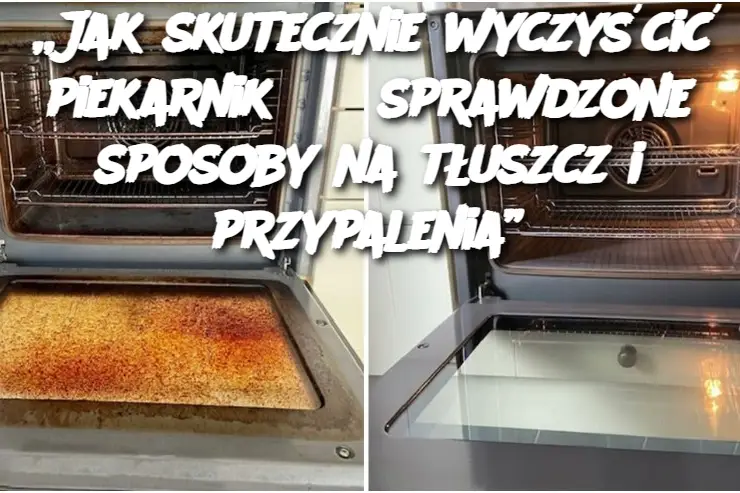 „Jak skutecznie wyczyścić piekarnik? 3 sprawdzone sposoby na tłuszcz i przypalenia”