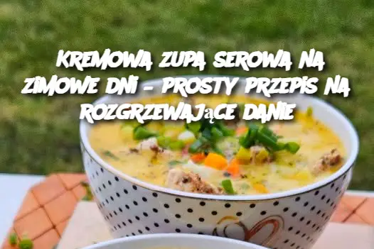 Kremowa zupa serowa na zimowe dni – prosty przepis na rozgrzewające danie