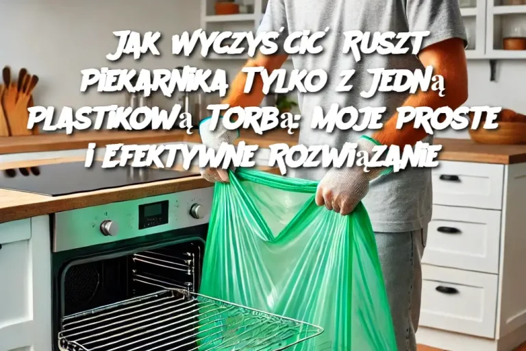 Jak Wyczyścić Ruszt Piekarnika Tylko z Jedną Plastikową Torbą: Moje Proste i Efektywne Rozwiązanie