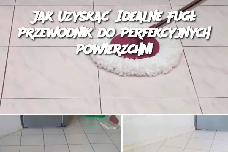 Jak Uzyskać Idealne Fugi: Przewodnik do Perfekcyjnych Powierzchni