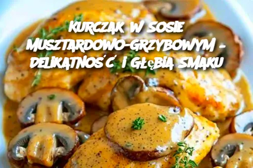 Kurczak w Sosie Musztardowo-Grzybowym – Delikatność i Głębia Smaku