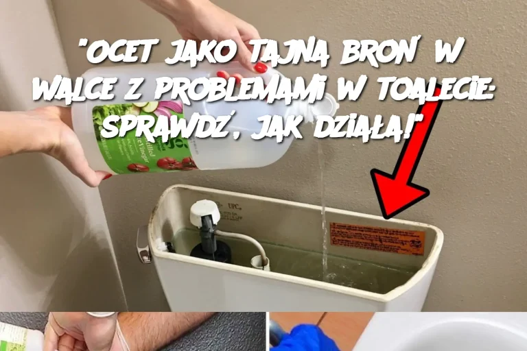 “Ocet jako tajna broń w walce z problemami w toalecie: sprawdź, jak działa!”