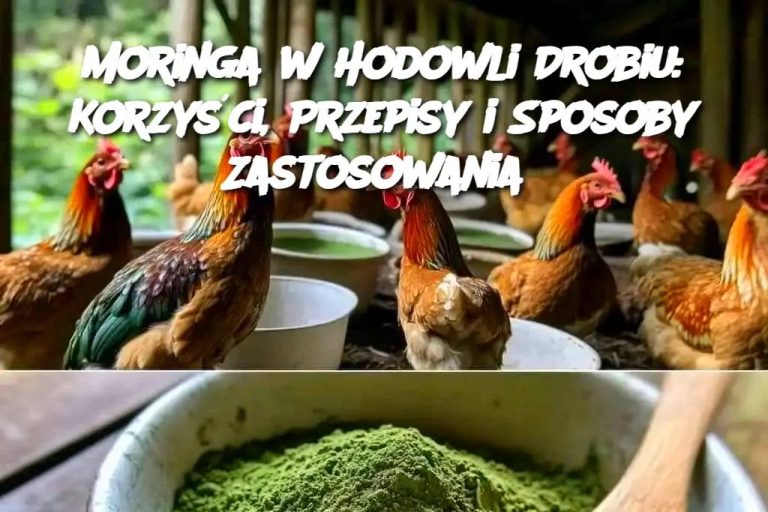 Moringa w Hodowli Drobiu: Korzyści, Przepisy i Sposoby Zastosowania