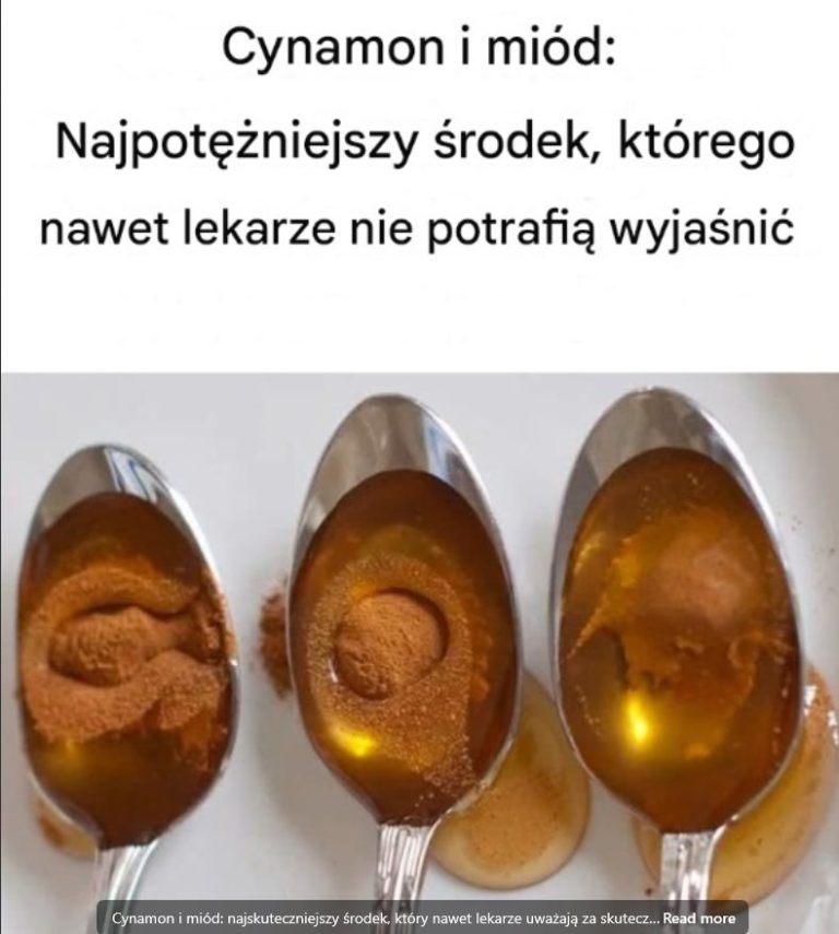 Tytuł: Cynamon i miód – naturalna mikstura, której właściwości zaskakują nawet lekarzy