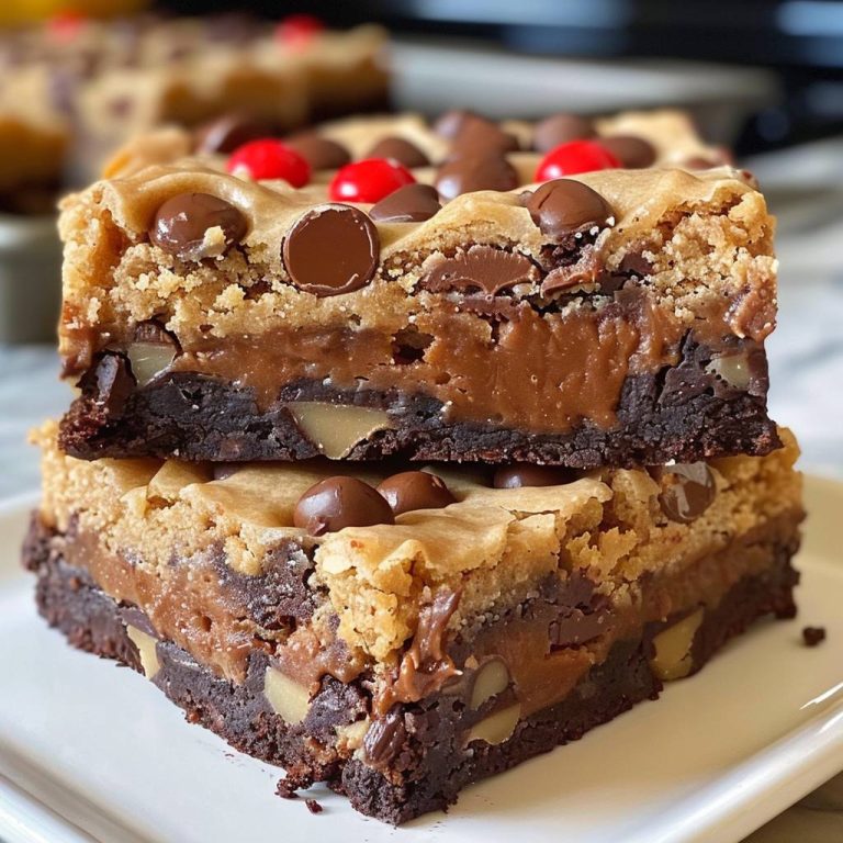 “Brownie Potwornie Pyszne – Słodkie Połączenie z Ciastem Ciasteczkowym”