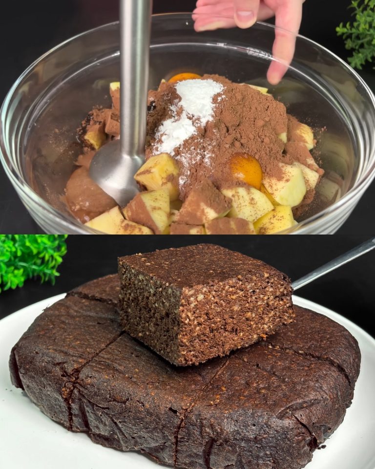 Ciasto owsiane, jabłkowo-kakaowe