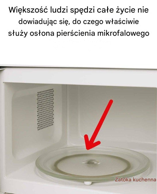Większość ludzi spędzi całe życie nie dowiadując się, do czego właściwie służy osłona pierścienia mikrofalowego