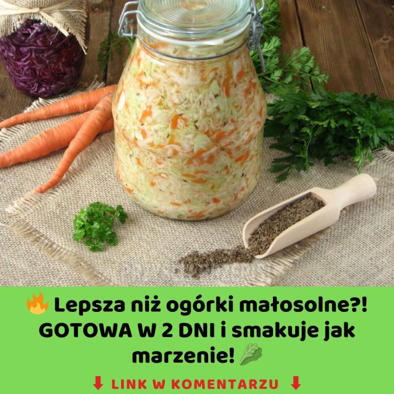 Młoda kapusta małosolna to nowy król letnich kiszonek