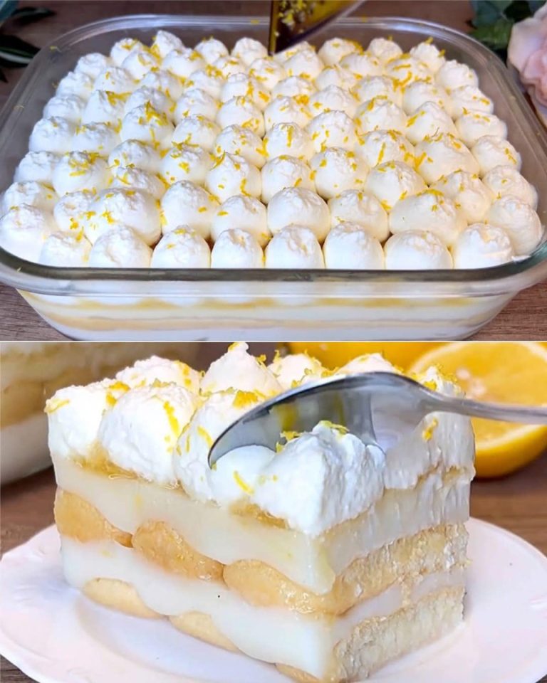 Cytrynowe tiramisu – lekki, kremowy deser o orzeźwiającym smaku