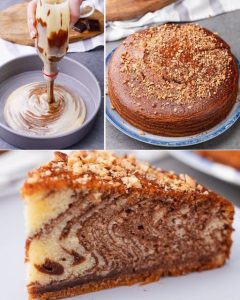„Zebracake z jednej butelki – proste i efektowne ciasto dla każdego!”