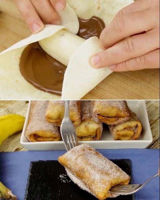 Zawiń banana w tortillę i w kilka minut przygotuj pyszną przekąskę!