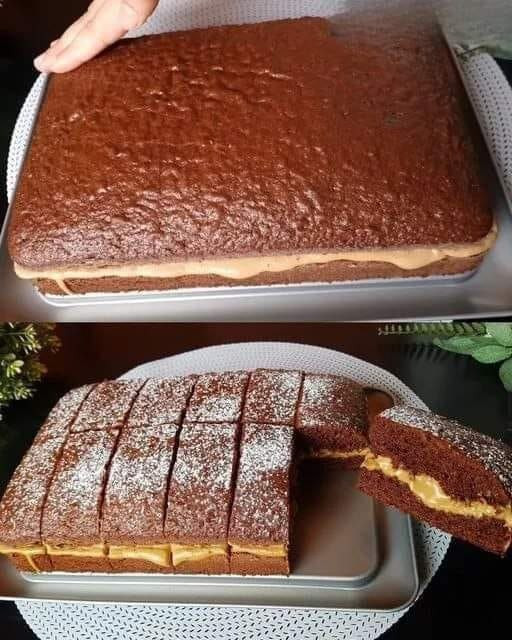 Pyszne ciasto czekoladowe, jak tort! Pachnące, wilgotne, z luksusowym kremem