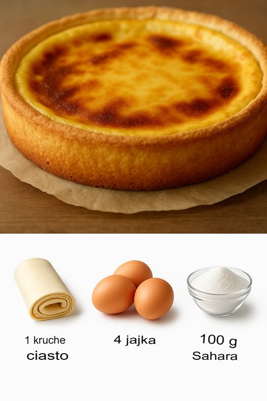 Babciny placek flanowy