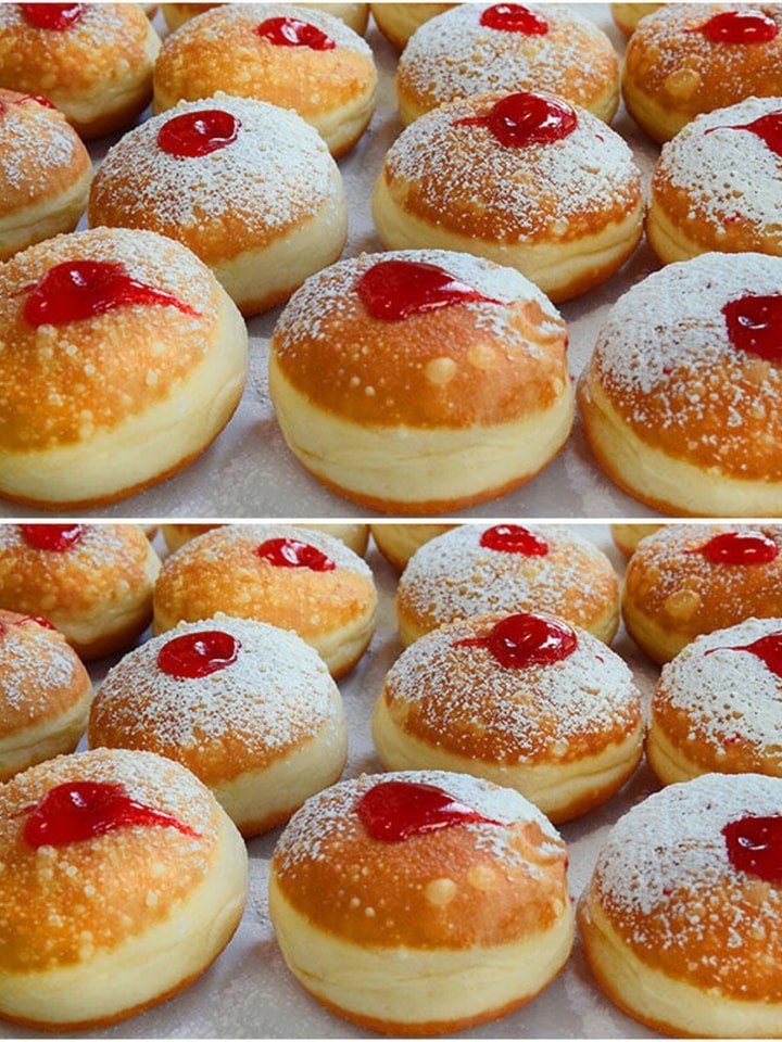 Puszyste Pączki z Blachy – Domowa Wersja Berlinek Bez Frytury