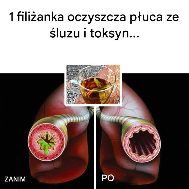 Oczyszczający napar na płuca – naturalny sposób na usunięcie śluzu i toksyn