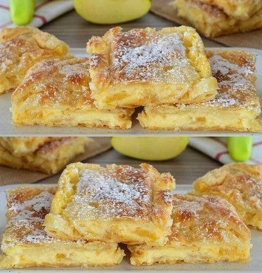 Kawałki budyniu jabłkowego o potencjale uzależniającym!