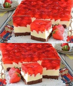 Pyszne ciasto truskawkowe z twarogiem i mascarpone – szybka i smaczna receptura