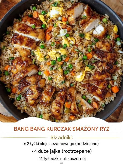 Bang Bang Chicken Smażony ryż