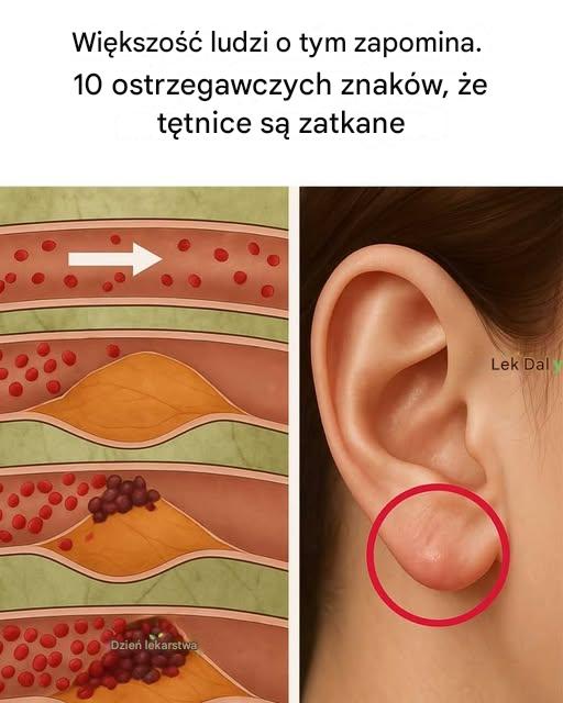 Większość ludzi o tym zapomina. 10 ostrzegawczych znaków, że tętnice są zatkane